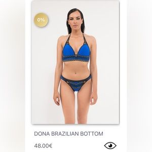 Blue Med Bikini